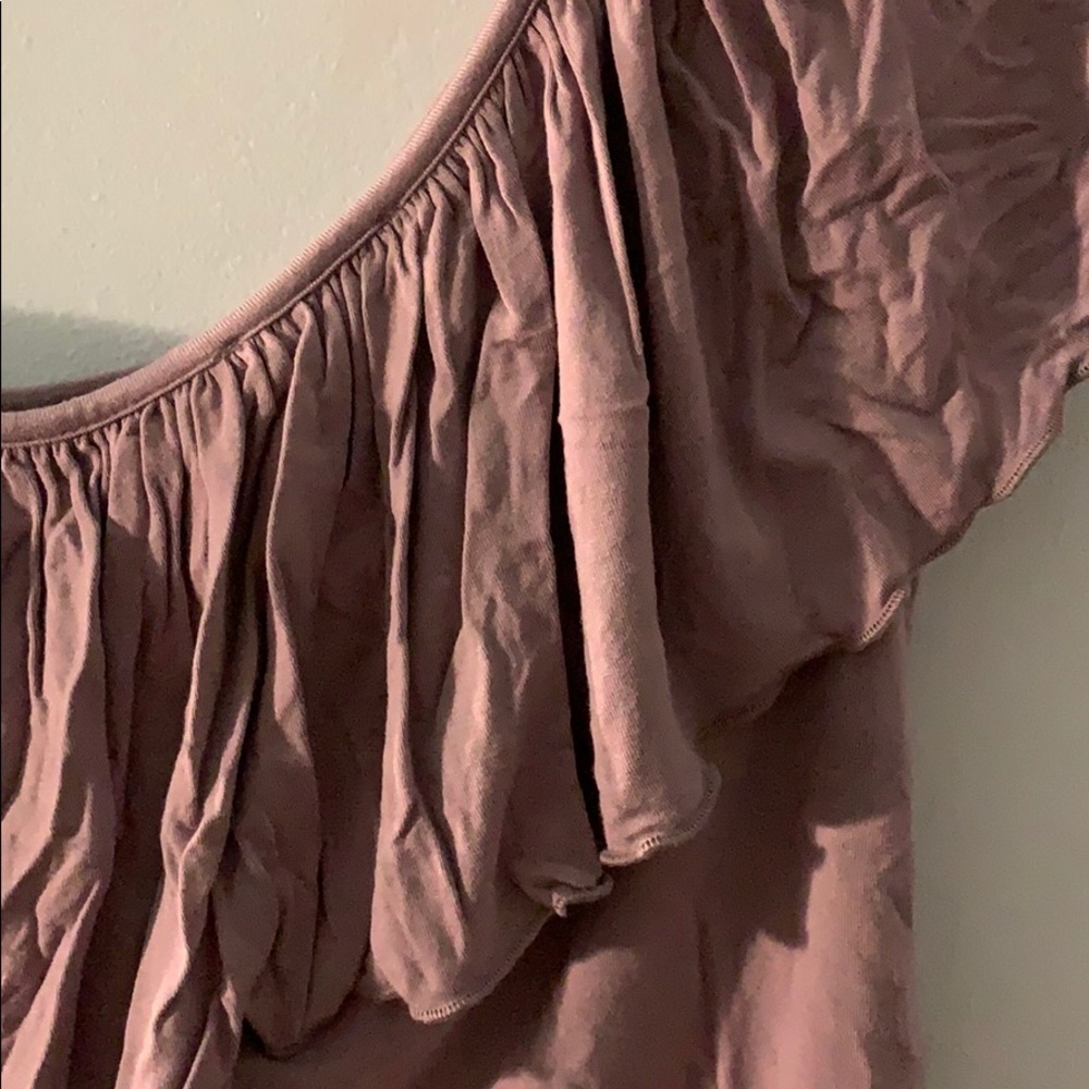 Lavender Ruffle Top - Picture 4 of 4